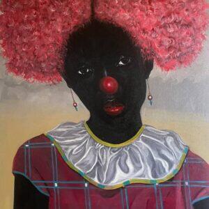 Lady in a Clown