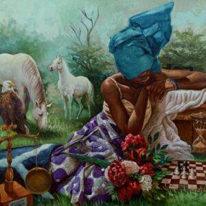 Checkered Stage and The Maiden in distress