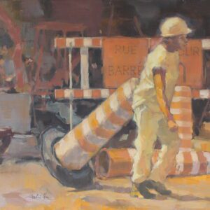 A night on Saint-Hubert Street in Montréal