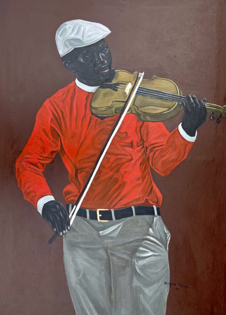 Man with violin