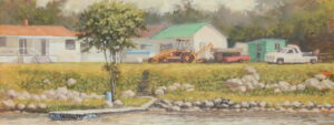 On the banks of the St. Lawrence River