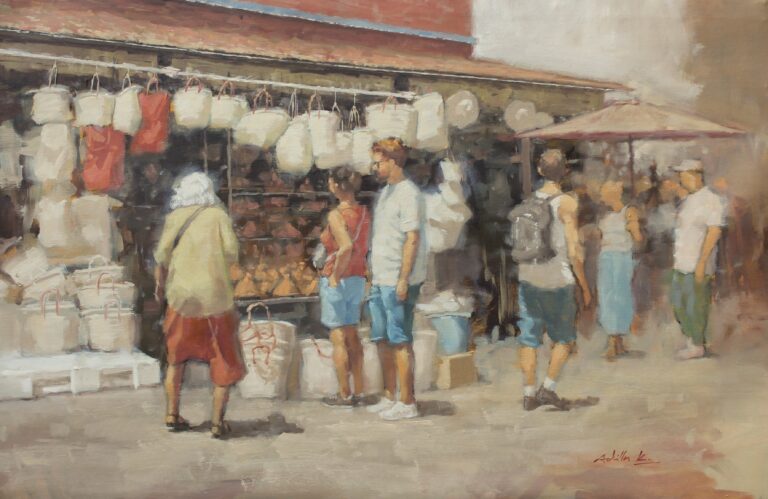 At the market 5